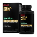 GNC Mega Men 50 Plus Multivitamin 126; Antioksidants 126; Heart Health 124; Prostate and Circulation Dukung 124; 120 Count