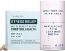 Skin & Stress Relief Set NAR14; Cortisol Health & Anti- Aging Suplemen dengan Ashwagandha, Acid Hyalanic, Ceramides, Biotin Antioksidants: 124; Tenang, Skin & Rambut Dukungan