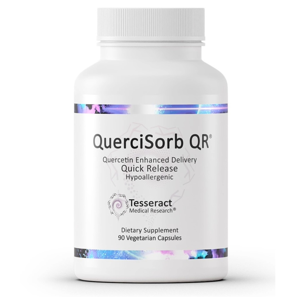 Tesseract Medical Research QuerSorb QR Ammune Supplement Supplement, Quercetin Rilis Quercetin, Supports Immune Fungsi dan Overall Health * Hipoalergenik, 400 mg, 90 Capsules