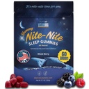 Dr. Price Sleep Gummies untuk Dewasa - 3mg Melonatonin, L-Theanine, GABA & Herbal Blend - Campuran Berry Flavor, Gluten- Free Sleep Aid - 60 Count