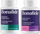Bonafide Relizen + Ristela - Hormone- Free Relief from Hot Flashes and Night Sweats Selama Menopause * + Hormone- Free, Drug-Free Dupport untuk Kepuasan Seksual Wanita - Persediaan 1 Bulan