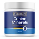 Rx Vitamin Canine Minerals - Ential Minements for Dogs - Calsium, Magnesium, Iron Suplemen, Bone and Joint Suplemen untuk K9, Imune Dukungan - 16oz