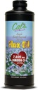 Minyak Flax Cal, Benih Flax Menekan Dingin, Tinggi dalam Acid Lemak Omega 3, Minyak Benih Kerang Unsoffed Flax, Suplemen Liquid Benih Murni untuk Gabungan, Skin, dan Dukungan Kesehatan Jantung - 32 oz