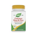 Nature's Way Calcium, Magnesium & Zinc Mineral Complex, Supports Bone Health & Muscle Function*, Immune Support*, 765 mg per 3-Capsule Serving, Gluten Free, 100 Capsules (Packaging May Vary)