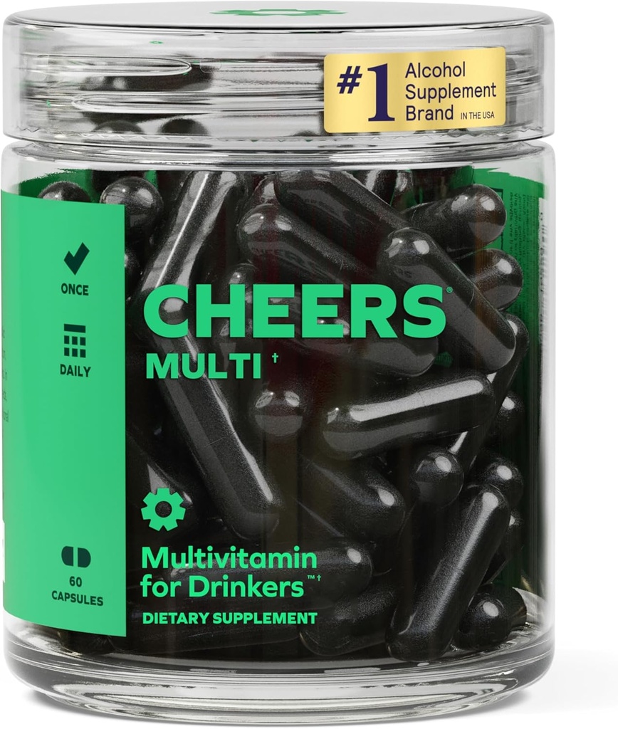 Sambutlah Multi 124; Multivitamin untuk Drinkers 124; Replenish Lost Vitamin dari Minuman & Support Overall Health 124; 30 Doses £124; Choline, Betaine, Niasin, B-Vitamin 124; Tambahan Harian Multivitamin