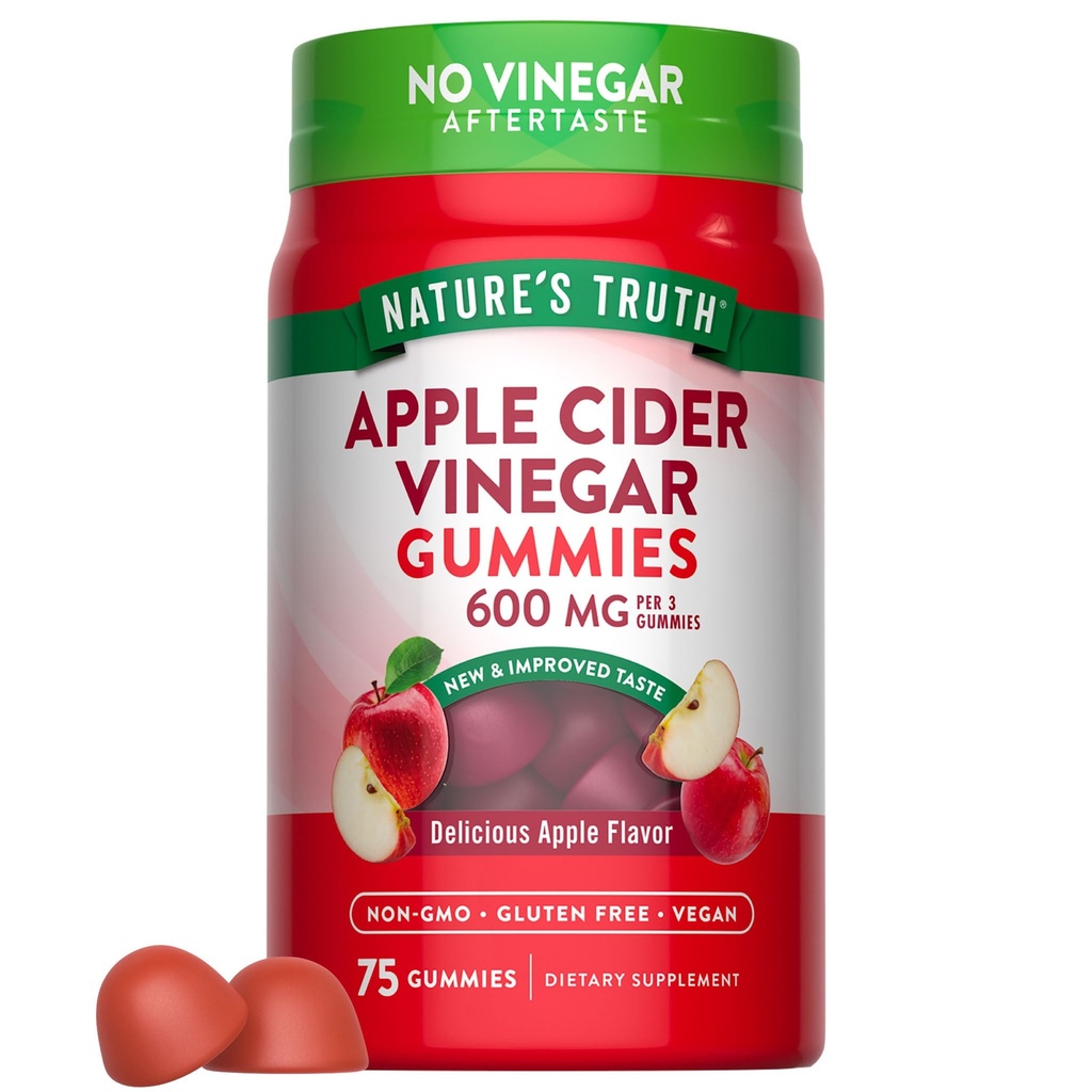 Nature 's Truth Apple Ciegar Gummies, Non-GMO, Gluten Free Supplemen