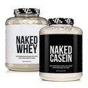 NUSD Grass Fed Protein Bundle: 5LB Unflafedored Whey dan 5LB Tanpa Rasa Casein