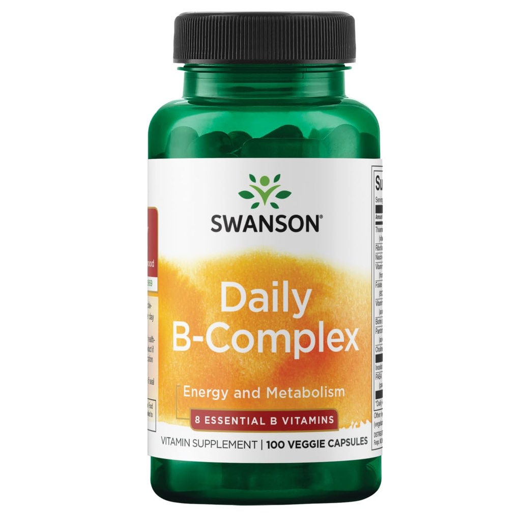 Swanson Daily B- Kompleks 100 Veg Caps
