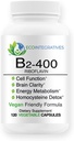 B2400 Pure Riboflavin - Kesehatan Sistem Gugup, Detox Homocysteine, Kardiovaskular, Membantu Boost Energy, Mental Clarity, Metabolisme dan Fungsi Sel (120)