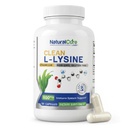 Natural Cure Labs Clean L- Lysine 600mg, 120 Capsules 12.4; Vegan, Non-GMO, & Gluten Free