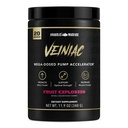 Warfare Anabolic VeBrainiac Pump Activator Suplement Stimulant Free Pre- Workout with L-Citrulline, Betaine Anhydrous, & Added AGMass ™, Increases Nitric Oxide *, Fruit Punch 20 Servings