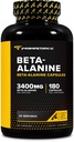 Primaforce Beta Alanine Capsules 3.400mg, 180 Capsules (45 Servis) - Mampu Beta-Alanine Suplemen