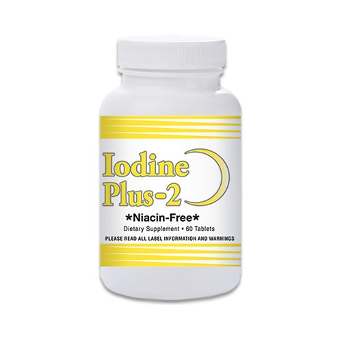Iodium Plus 2-Thyroid M.D. 's Resmi Formula - 2 Bulan Supply - 60 Tablet - untuk Dukungan Thyroid