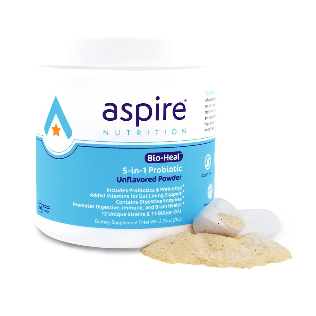 Terapis Nutrition 5-in- 1 Bio- Probiotic Heal £Probiotic for Kids, Men & Women