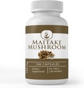 Murni Ingrediens Asli Ekstrak Jamur Maitake, (100 Capsules) Selalu Murni, Tidak Ada Addicitives Atau Pengisi, Lab Verified