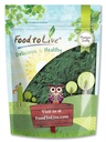 Makanan untuk bubuk Chlorella hidup, 8 Ounces - Kosher, Raw Green Algae, Vegan Superfood, Bulk, Murni Vegan Green Protein, Kaya dalam Vitamin dan Mineral, Hebat untuk Minuman, Teas dan Smoothies