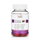 Dukungan Kesehatan Mata - Vitamin A + C + E + Lutein - Gluten Free, Vegan Friendly Suplemen - 60 Count