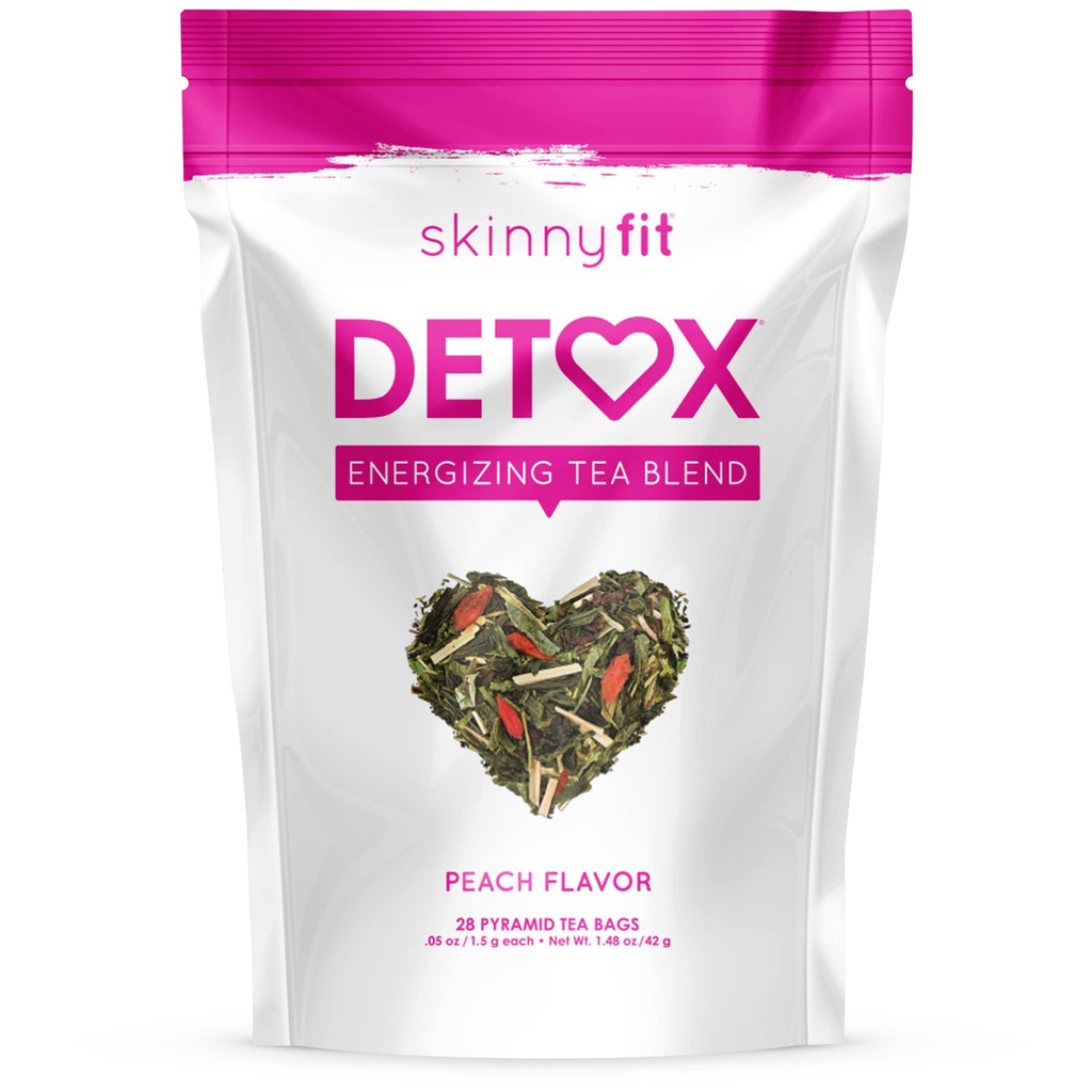 SkinnyFit Detox Tea: All- Natural, Laxative- Free, Supports A Healthy Weight, Helling Reduce Bloating, Natural Energy, Support Immune System, Vegan, 28 Servings