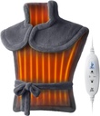 Bob dan Banding untuk Relief Sakit Kembali, FSA Edge- Weighted Electric Heat Pad untuk Neck HSA Elightly, Shoulders & Full Body Relief, Fast Heating, ETL Disertifikasi, Hadiah untuk Perempuan Keluarga 24 "x34"