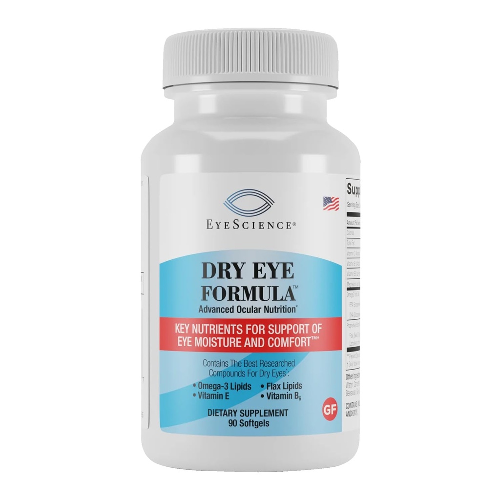 Dry Eye Formula Advanced Ocular Vitamin (90 ct).
