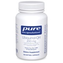 Encapsulasi Murni Ubiquinol- QH - 200 mg Ubiquinol - Formasi Aktif Koenzim Q10 - Kesehatan Hati & Energi Metabolisme Dukungan * - Supplemen Antioksidant - 60 Softgel Capsules
