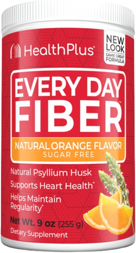 Kesehatan Plus Setiap Hari Digetical Digetical Support; Tidak ada Artificial Flavors 12.4; Daily Fiber untuk Toxin Elimination Untuk Mengurangi Bloating 12.4; Psyllium Husk 124; Orange Flavor 124; 9 Ounces, 36.