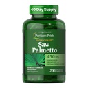 Puritan 's Pride Flow Guard ™ Saw Palmetto Extract 450mg, Natural Whole Herb Tradisional Herbal Heretary Supplement for Mens Prostate and Urinary Health Support, 200 Rapid Rapid Rilis Capsules