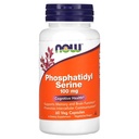Sekarang Makanan Suplemen, Pfoshatidyl Serine 100 mg dengan senyawa Phospholipid berasal dari Soy Lecithin, 60 Veg Capsules