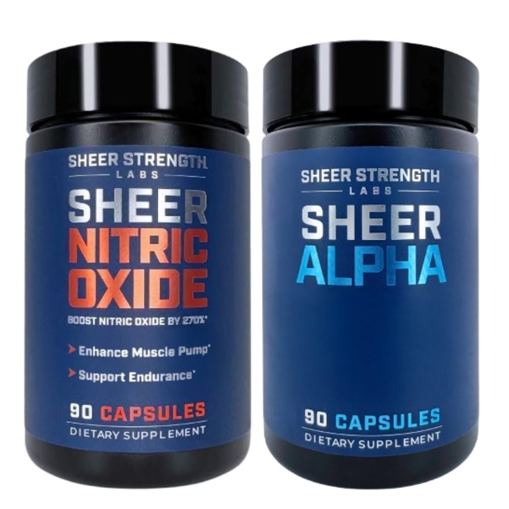 Gym GOD Pack - Nitric Oxide Suplemen & Sheer Alpha T Booster