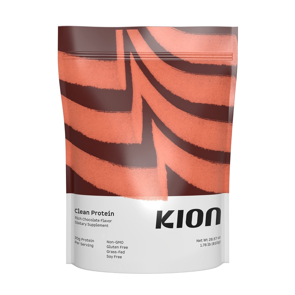 Kion Clean Protein 14; Grass- Fed & Pasture- Raised Whey Isolate Protein Powder 126; Kaya Chocolate 126; 30 Servis