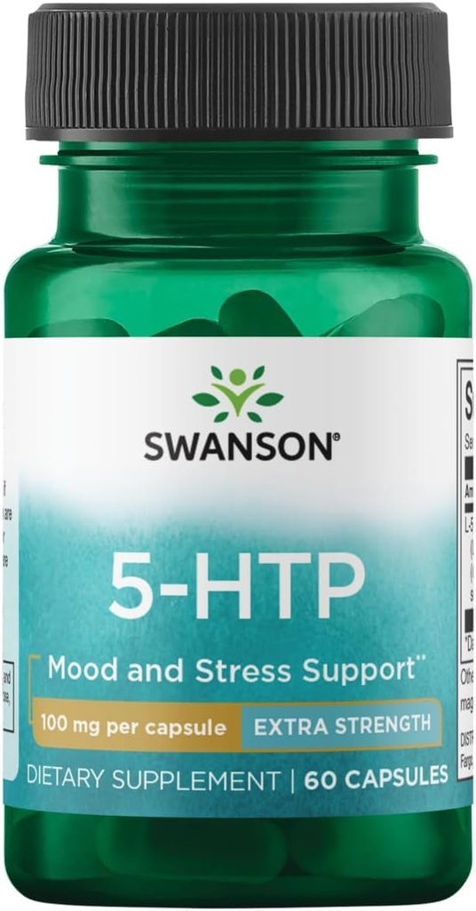 Swanson Ultra 5- Htp - Ekstra Kekuatan 100 mg 60 Caps