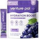Venture Pal Sugar Free Beat Electrolyte Pawder - Liquid Daily IV Drink for Rapid Hidration & Party Recovery 124; 5 Vitamins & 7 Electrolytes 124; Keto Friendly 124; Non-GMO 124; Sertifikasi Vegan 124; 16 Sticks