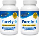 Utara AMERIKA HERB & SPICE Pure-E - 60 Capsules, Kumpulan 2 - Mendukung Rambut Sehat, Kulit & Nails - dari Sunflower Oil, Pumpkin Seeds & African Palm Oil - NON-GMO - 120 Total Pelayan