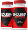 NutraRize (2 Pack) Endureon Pil - Daily Dureon Formula dengan Premium Ingreations untuk Membantu Energi Pria Sustain, Performance & Everyday Wellness 124; Easy-ToTake Capsules (120 Capsules)