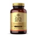 Solgar MegasOrb CoQ-10 200 mg, 60 Softgels - Sufforts Heart & Brain Fungsi - Koenzim Q10 Suplemen - Enhanced Absorpsi - Gluten Free, Dairy Free - 60 Servings