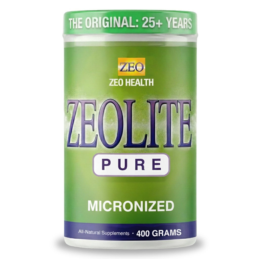 Zeolite Pure Alag4; Full Body Detox Cleanse for Women, Men, Adults Youtures 124; Support Energy, Gut Health, Mental Clarity, & Optimal Inflammation Response 124; The Original Zeolite Powder (400 Pelayan)