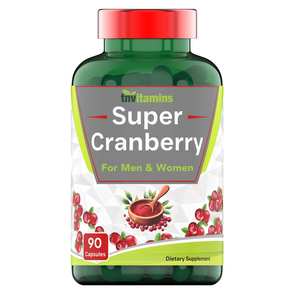 Cranberry Pills for Women & Men (30.000 MG - 90 Kapsul)
