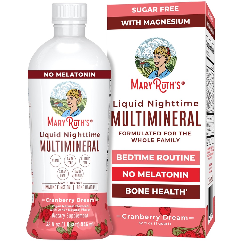 MaryRuth Organics Liquid Extiminer Multimineral 124; Tidak ada Melonalin 124; Bedtime Routine 124; Magnesium Citrate 124; Calcium 124; Zinc 124; Vitamin D3 124; Tersedia dalam 4 Flavors 1254;