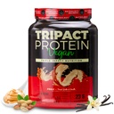 Powder Vegan Nutrologi Tevenin - Organik Pea, Rice & Pumpkin Protein, BCAAs & Glutamine - Berdasarkan Penggantian Meal Shakes untuk Pemulihan Muscle & Imunitas, Peanut Butter & Vanilla, 20 Servis