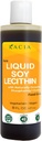 Kacia Pure Soy Lecithin Liquid 124; Vegan Lesit Lecithin 8 oz 124; Natural Food Emulsifier & Stabilizer for Baked Goods & Chomadolates 124; Lesit Soy Moisturize di Skin & Hair Cosmetics Creation