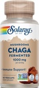 SOLARAY Fermentasi Chaga Jamur 1000 mg 124; Fungsi Ammune Sehat Mendukung 124; 30 Servings Alasan 124; 60 Vegan Caps