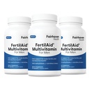 Supply Kesehatan Fairhaven 3 Bulan FertiAid untuk Suplemen Pria Prenatal Atlet 124; Count dan Motilitas Dukungan Pre Motility Conception untuk-Nya 124; Fertilitas Dukungan Termasuk, Zinc, dan Folate 124; 90 Capsules