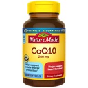 Nature Made CoQ10 200 mg, Dietary Suplement for Heart Health Production, 100 Softgels, 100 Day Supply