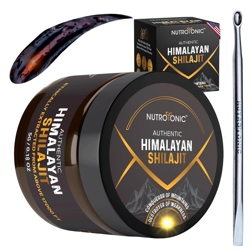 NutroTonic ® Hilayan Shilajit Resin for Men & Women