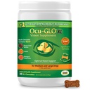 Ocu- GLO Cat & Dog for Eye Dupport - Chewable Vision Suplement for Large and Small Pets Care with Lutein, Omega-3 Fatty Acids, Grape Seed Extract & Antioksidants 30 XL Chewables