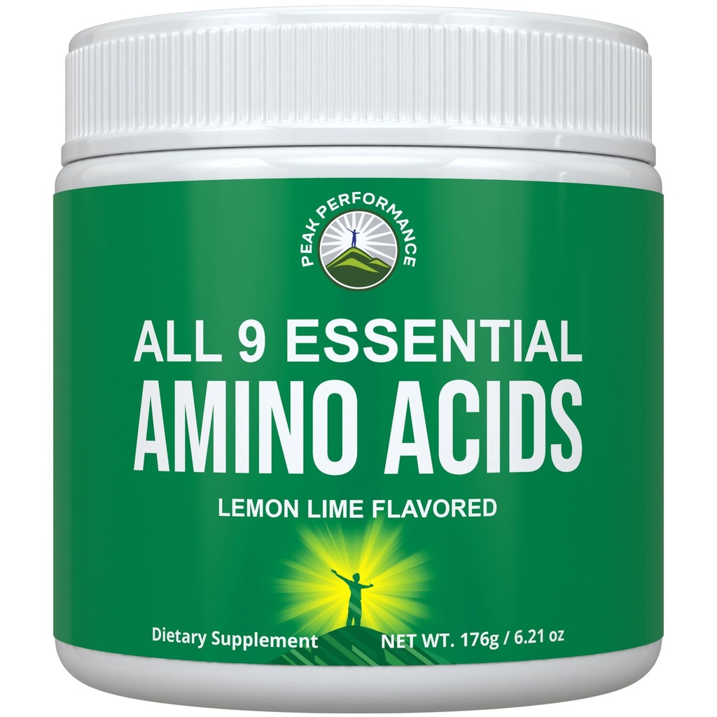 Semua 9 Escalypse Amino Acids Powder dengan 26 Clinical Studies. EAS 32X Efektif vs BCAA / BCAAS Branched Chain Aminos. Pra atau Post Workout EAA Suplemen Energi dan Pertumbuhan Otot. Lemon Lime