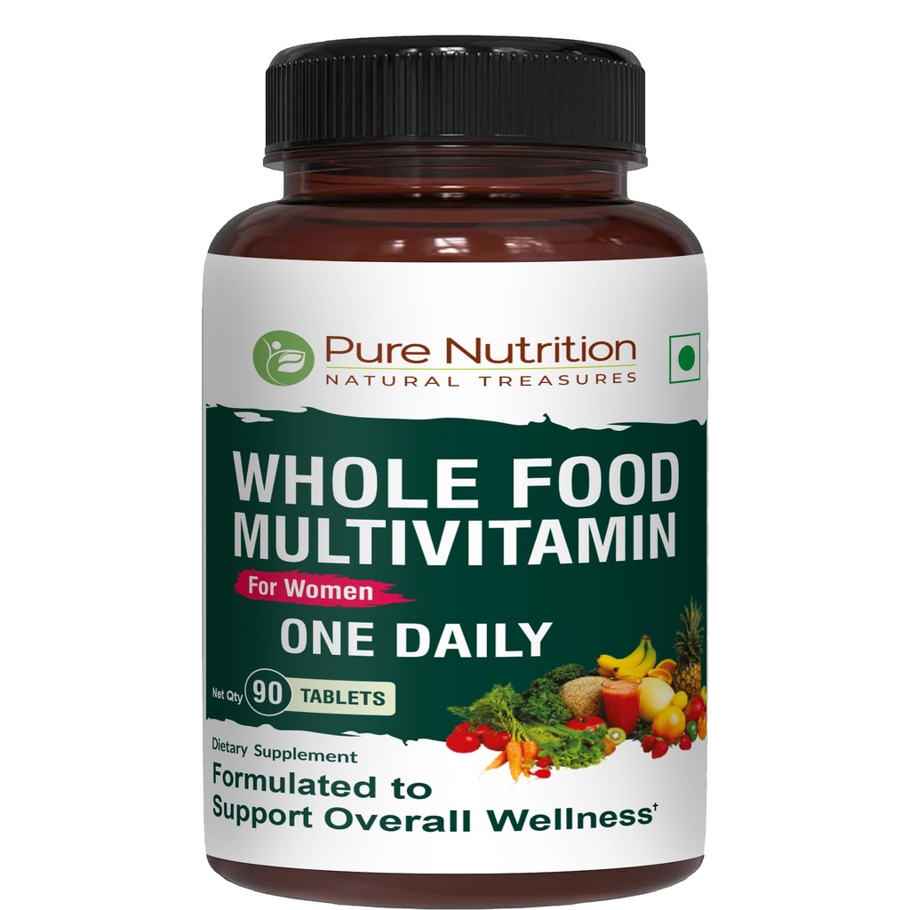 Nutrition Whole Food Multivitamin untuk Perempuan 124; 90 Tabs 124; Satu hari, 124; 100% RDA 124; 24 Vitamin dan Mineral 124; Semua Tanaman Natural berbasis Perempuan 124. 3 Bulan Suplai