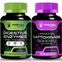WELLNESS LABSRX Digeptical Enzymes Capsules 126; Nattokinase Capsules