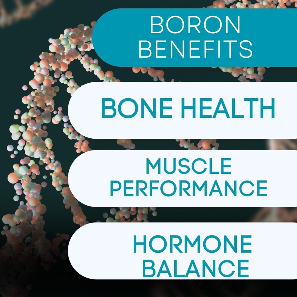 Boron Mineral Suplemen - 30mg 124; 60 Count 124; Trace Minetrace Tubuh Anda perlu mempertahankan Kesehatan Optimal dan Wellness.
