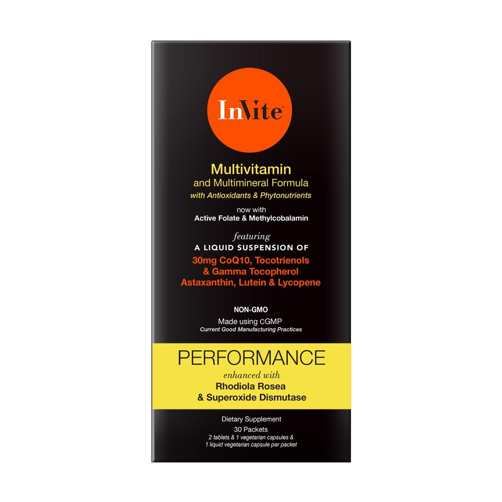 Undang Kesehatan Performance Vitamin - Comprehensive Daily Multivitamin dengan Dukungan Enhanced untuk Atlit dan Orang Aktif - 30 Hari Suppply